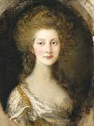 Thomas Gainsborough Princess Augusta aged Sweden oil painting artist